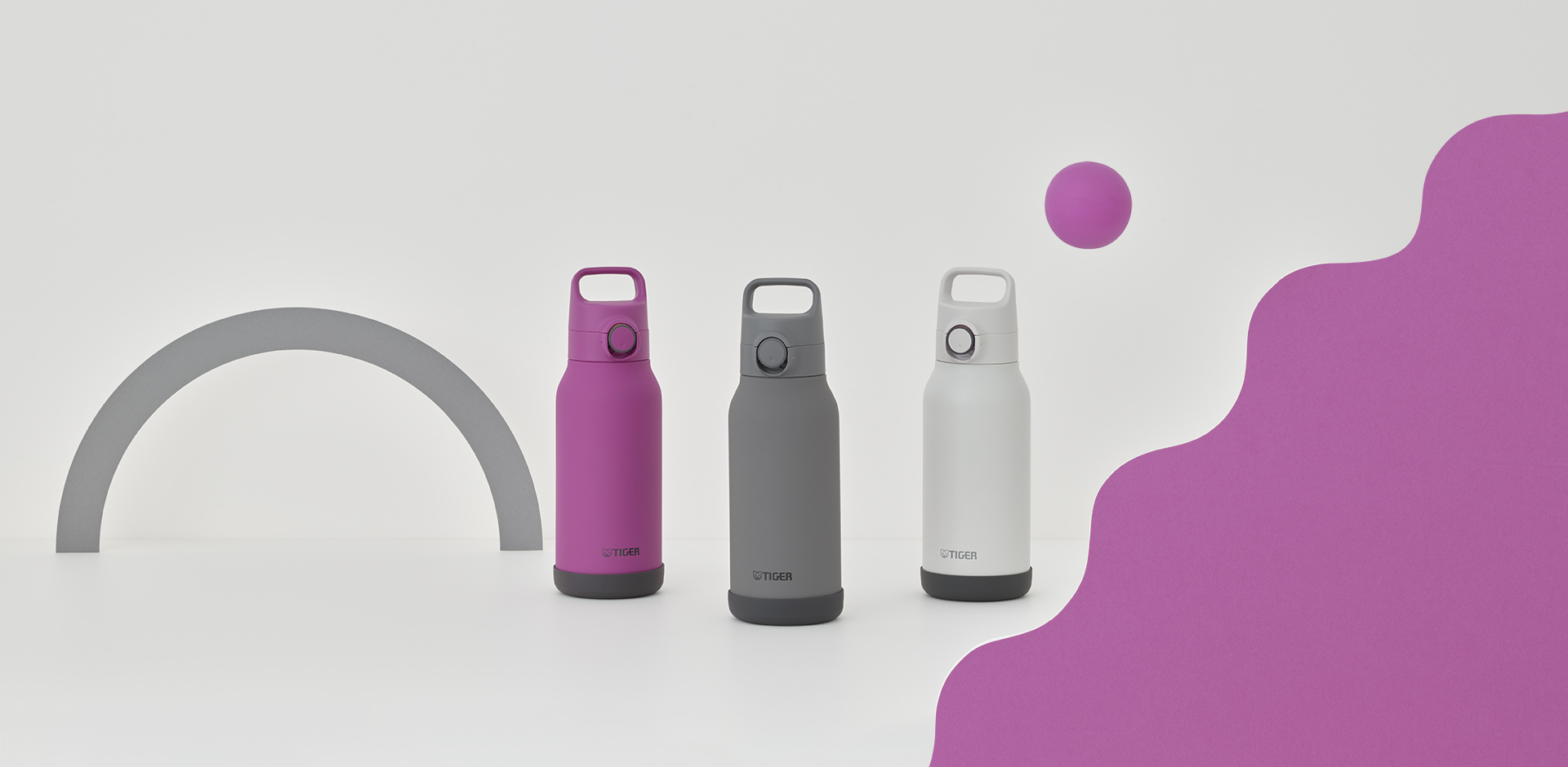 One Push Lid Stainless Steel Sports Vacuum Insulated Bottle (Cold